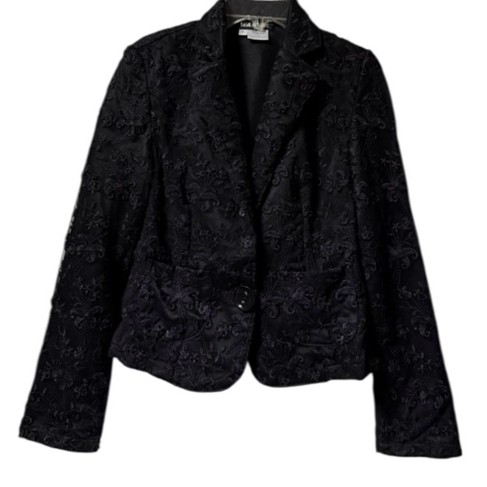 Vintage ~ Basil & Maude ~ Women’s ~ Jacket ~ Small ~ Blazer ~ Black